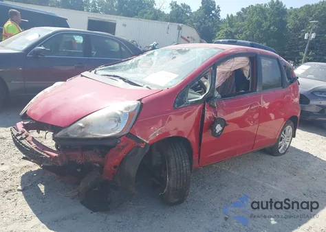 2009 Honda Fit Sport z USA, uszkodzony, nr VIN JHMGE88459S036448